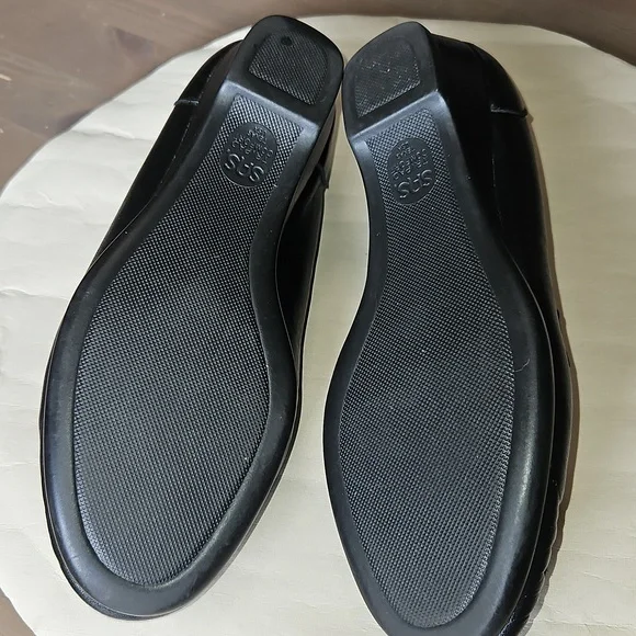 SAS Black Leather Classic Loafers Tripad Comfort Size 7 - Picture 10 of 12